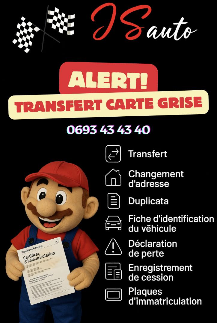 Carte grise La Réunion
